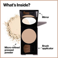 Revlon PhotoReady Powder Light Medium compact back view shows shade label.