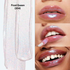Swatches of Revlon Super Lustrous Frost Queen reveal rich color and dimensional shine