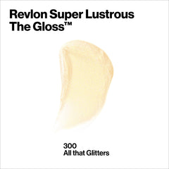 Revlon Super Lustrous lip gloss oversized applicator applies generous color.
