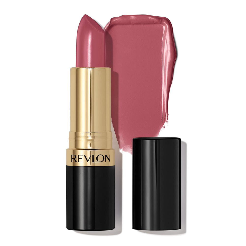 Revlon Super Lustrous Lipstick 463 Sassy Mauve application view showing rich color and smooth glide