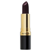 REVLON Super Lustrous Lipstick Black Cherry swatch shows rich color