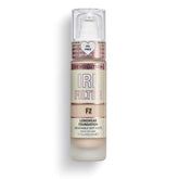 Revolution IRL Filter foundation bottle with pump for precise application and long wear.