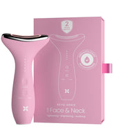 REVOMADIC REVO Genie face massager with heat for soothing sessions and absorption boost.