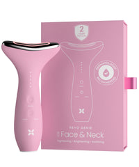 REVOMADIC REVO Genie face massager with heat for soothing sessions and absorption boost.