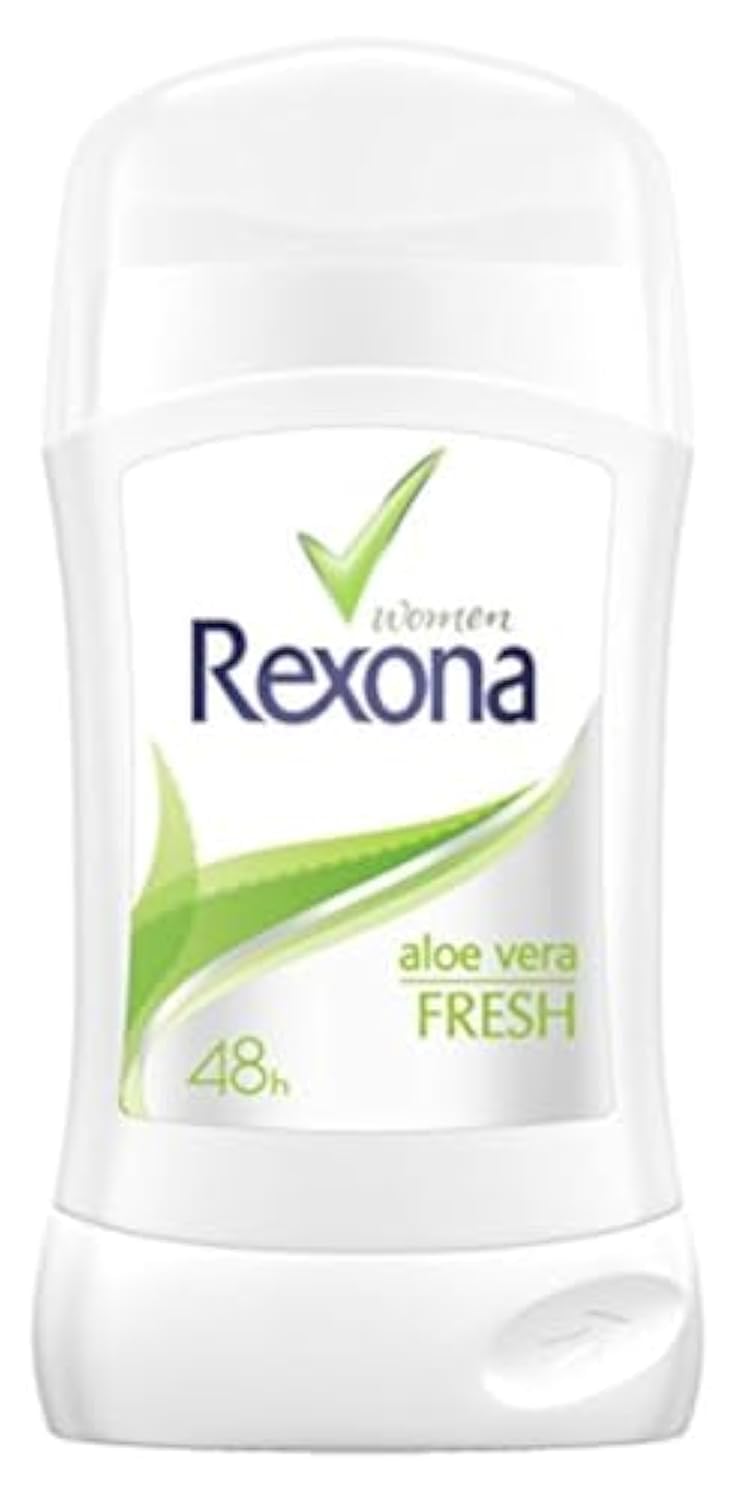 Rexona Aloe Vera Deostick Women 3-pack packaging for daily protection