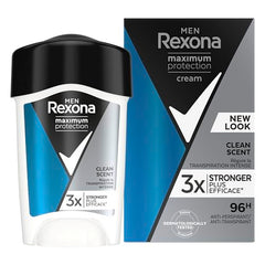 Rexona Maximum Protection Deo-Creme application demonstrates quick, residue-free use