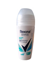 Rexona Shower Fresh roll-on application on skin for everyday protection.
