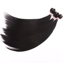 REYNA heat resistant synthetic hair close-up demonstrating heat tolerance up to 180°C.