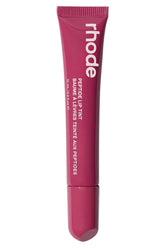 Rhode Peptide Lip Tint Raspberry Jelly compact showcasing sheer color and glossy finish