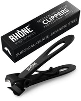 Rhône Instruments nail clipper close-up showing a sharp blade for clean cuts