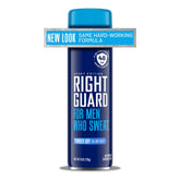 Right Guard Sport Powder Dry Scent spray bottle for all-day freshness on the go.