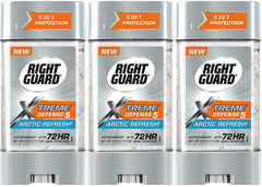 Right Guard Total Defense 5 Power Gel Arctic Refresh bottle for quick, cooling odor protection