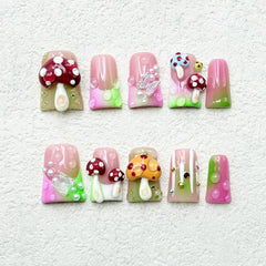 RIICFDD thick acrylic nails deliver durable, reusable wear