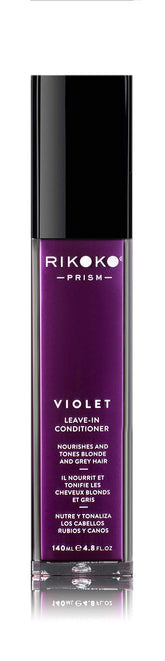 Rikoko Prism Violet bottle showcases color maintenance and shine.