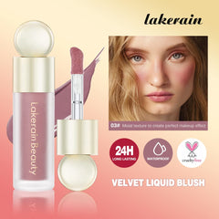 RILIMIOO waterproof formula delivers long-lasting dewy cheek tint.