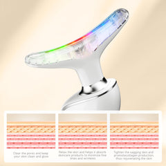 rilzii skin-firming tool in use during daily skincare routine.