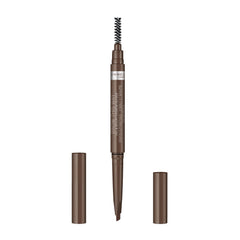 Rimmel Brow This Way spoolie brush showing brow shaping and setting