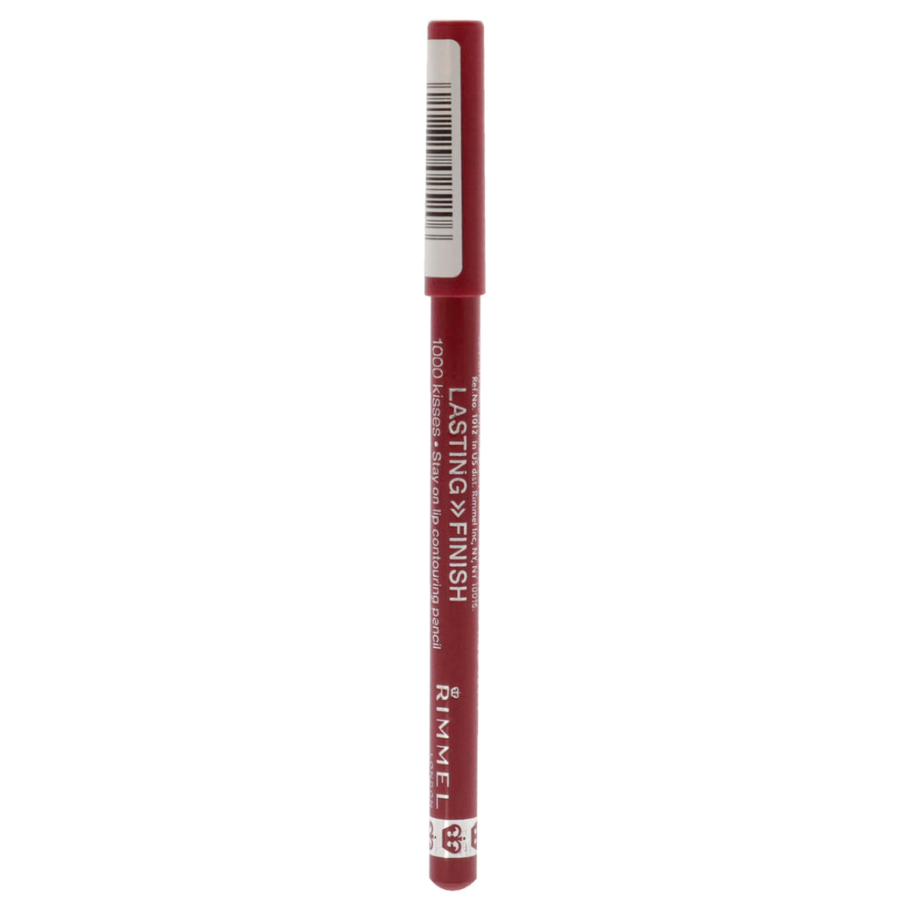 Rimmel 1000 Kisses lip liner packaging for precise lip shaping and long-lasting colour