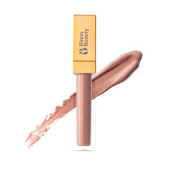 Rinna Beauty Lip Plumping Gloss Jet Setter bottle with visible shine and fullness