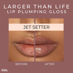 Rinna Beauty Lip Plumping Gloss Jet Setter wand enables precise, even application