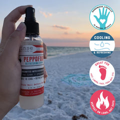 Rinse Bath & Body handcrafted essential oils close-up highlights quality and natural aroma.