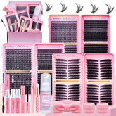 RITALASH Lash Clusters Kit cat eye lashes—three boxes provide versatile looks and fullness.