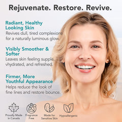 Riversol Anti-Aging Serum application on face for targeted brightening