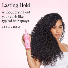 Rizos Curls Argan Oil shine on strands with a lightweight finish.