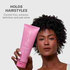 Rizos Curls gel texture close-up highlights smooth, flake-free finish