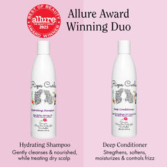 Rizos Curls Deep Conditioner tub showing rich hydration for softness