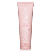 Rizos Curls Light Hold Gel bottle demonstrates flexible curl definition.