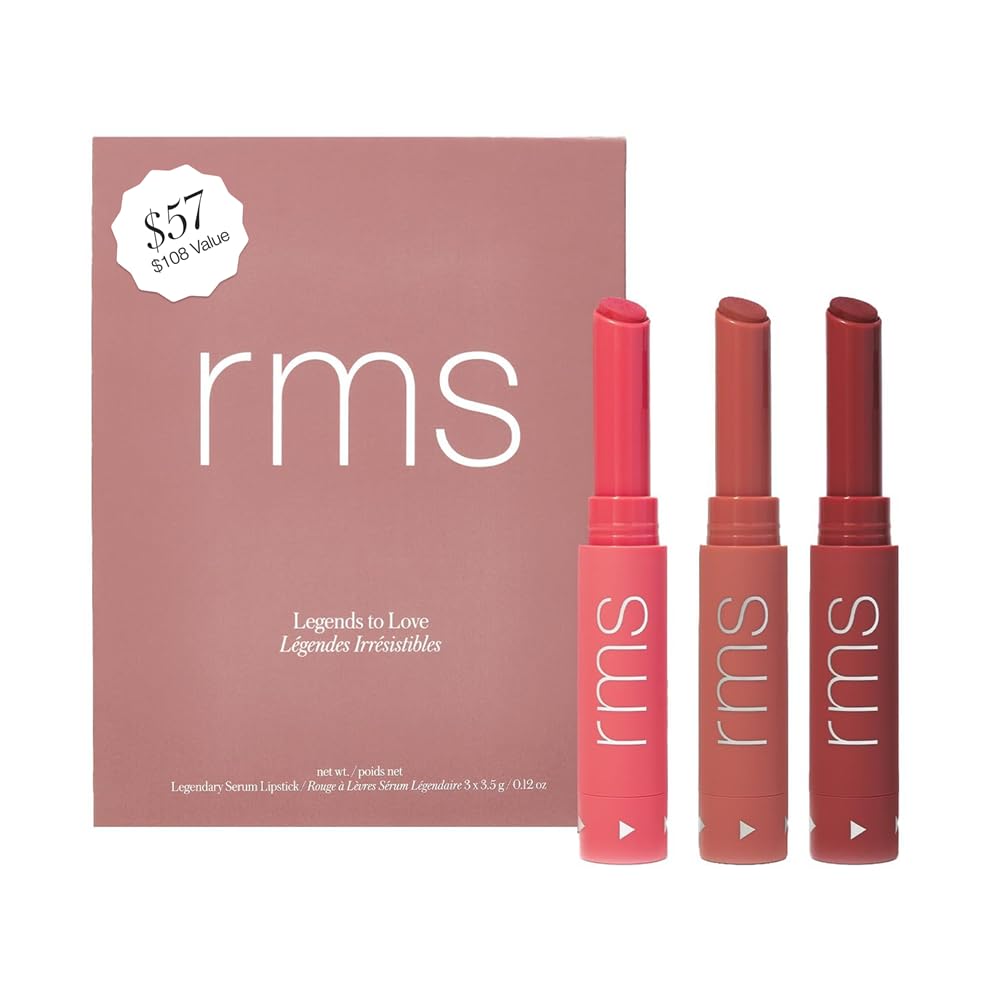 RMS Beauty Legends to Love Kit Miranda lipstick close-up showing creamy, hydrating color for everyday looks