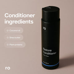 Ro Men's Restore Conditioner bottle with nourishing moisture