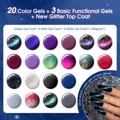 ROSALIND thermochromic gel polish showing color shift for playful at-home manicures