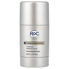RoC DERM CORREXION Firming Serum Stick on the face provides instant firmness for smoother skin.