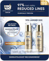 Roc CorreXion suero de retinol, botella de 50 ml para firmeza y reducción de arrugas
