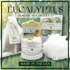 Rock the Top eucalyptus epsom salt bath soak provides a mineral-rich soothing soak
