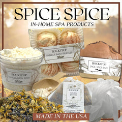 Rock the Top pumpkin spice soap bar for moisturizing cleansing