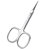 Rockville Unlimited cuticle scissors with fine small straight blades for precise grooming.