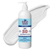 Rocky Mountain Sunscreen SPF 50 bottle with pump for easy daily application