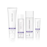 Rodan + Fields Unblemish cleanser bottle closeup for refreshed, clear-looking skin.