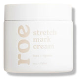 Roe Wellness Stretch Mark Cream on belly showing hydration for sensitive skin