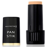 ROGER & GALLET PanStik 25 Fair bottle shows creamy, blendable foundation for a natural finish.