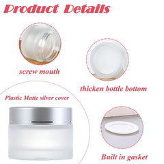 ROHIJALE two-pack 60ml jars perfect for travel-ready creams and lotions.