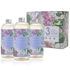 ROMIIE ZOI liquid hand soap refill three-pack bottles for long lasting use.