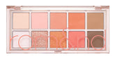 rom&nd Better Than Palette 102g Peach Dahlia Garden front cover shows warm peach tones for day-to-night looks