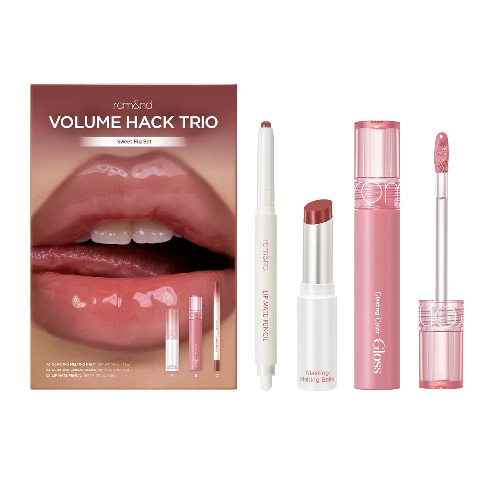 rom&nd Lip Mate Pencil Fig Spread close-up for precise, butter-smooth outlining.