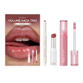 rom&nd Lip Mate Pencil Fig Spread close-up for precise, butter-smooth outlining.
