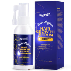 RootStim hair growth serum bottle for daily fuller looking hair