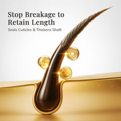 Conditioner formula with argan, jojoba, and marula oils for deep moisture